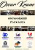 Bringing together harmoniously both public and private sectors SPONSORSHIP PACKAGES. :  :