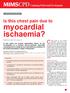 myocardial ischaemia?
