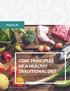 Module 20 CORE PRINCIPLES OF A HEALTHY TRADITIONAL DIET. 2013, 2015 Integrative Nutrition, Inc.