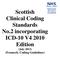 Scottish Clinical Coding Standards No.2 incorporating ICD-10 V Edition. (July 2013) (Formerly Coding Guidelines)