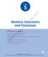 Chapter. Memory Structures and Processes