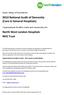2010 National Audit of Dementia (Care in General Hospitals) North West London Hospitals NHS Trust