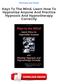 [PDF] Keys To The Mind, Learn How To Hypnotize Anyone And Practice Hypnosis And Hypnotherapy Correctly