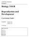 Biology 3101B. Reproduction and Development. Science. Curriculum Guide. Adult Basic Education. Biology 2101A Biology 2101C Biology 3101A