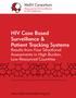 HIV Case Based Surveillance & Patient Tracking Systems
