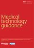 Medical technology guidance