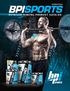 TABLE OF CONTENTS BPI SPORTS PRODUCTS