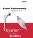 Exeter Contemporary Flanged Cup. Exeter. Providing Solutions