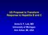 US Proposal to Transform Response to Hepatitis B and C. Anna S. F. Lok, MD University of Michigan Ann Arbor, MI, USA