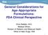 General Considerations for Age-Appropriate Formulations: FDA Clinical Perspective