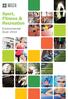 Sport, Fitness & Recreation. Environmental Scan 2014