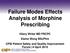 Failure Modes Effects Analysis of Morphine Prescribing