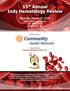 15 th Annual Indy Hematology Review