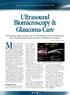 Ultrasound Biomicroscopy & Glaucoma Care