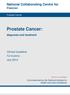 Prostate Cancer: National Collaborating Centre for Cancer. diagnosis and treatment. Clinical Guideline. July Prostate Cancer.
