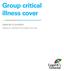 Group critical illness cover