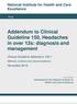 Addendum to Clinical Guideline 150, Headaches in over 12s: diagnosis and management