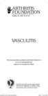 ARTHRITIS FOUNDATION VASCULITIS