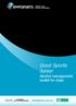 Good Sports Junior. Alcohol management toolkit for clubs