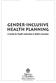 gender-inclusive health planning