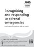 Recognising and responding to adrenal emergencies