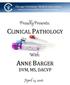 Proudly Presents: CLINICAL PATHOLOGY