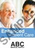 Enhanced. Patient Care SAMPLE