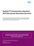 Kadcyla (trastuzumab emtansine): HCP Educational Information Brochure