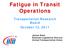 Fatigue in Transit Operations