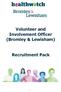 Volunteer and Involvement Officer (Bromley & Lewisham) Recruitment Pack