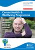 Cancer Health & Wellbeing Programme. Practical advice, information and support to help you move forward with your life after treatment