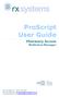 ProScript User Guide. Pharmacy Access Medicines Manager