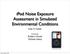 ipod Noise Exposure Assessment in Simulated Environmental Conditions