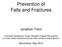 Prevention of Falls and Fractures