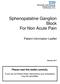 Sphenopalatine Ganglion Block For Non Acute Pain
