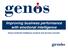 Improving business performance with emotional intelligence. Genos emotional intelligence products and services overview