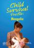 Child Survival Profile: Mongolia