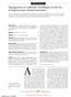 ORIGINAL ARTICLE. Management of Gallstone Cholangitis in the Era of Laparoscopic Cholecystectomy
