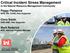Critical Incident Stress Management in the Natural Resource Management Community