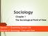 Sociology Chapter 1 The Sociological Point of View