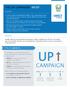 CAMPAIGN THE UP CAMPAIGN: BRIEF. Problem. Solution THE UP CAMPAIGN WAKE UP GET UP SOAP UP SEDATION AND OPIOID SAFETY PLANS HAND HYGIENE