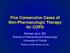 Five Consecutive Cases of Non-Pharmacologic Therapy for COPD