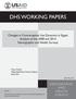 DHS WORKING PAPERS. Changes in Contraceptive Use Dynamics in Egypt: Analysis of the 2008 and 2014 Demographic and Health Surveys
