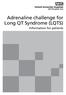 Adrenaline challenge for Long QT Syndrome (LQTS) Information for patients