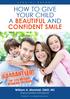 HOW TO GIVE YOUR CHILD A BEAUTIFUL AND CONFIDENT SMILE