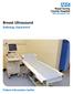 Breast Ultrasound. Radiology Department. Patient information leaflet