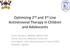 Optimizing 2 nd and 3 rd Line Antiretroviral Therapy in Children and Adolescents