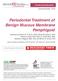 Periodontal Treatment of Benign Mucous Membrane Pemphigoid