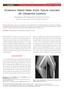 Simultaneous Bilateral Patellar Tendon Ruptures Associated with Osteogenesis Imperfecta