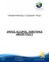 DRUGS, ALCOHOL, SUBSTANCE ABUSE POLICY